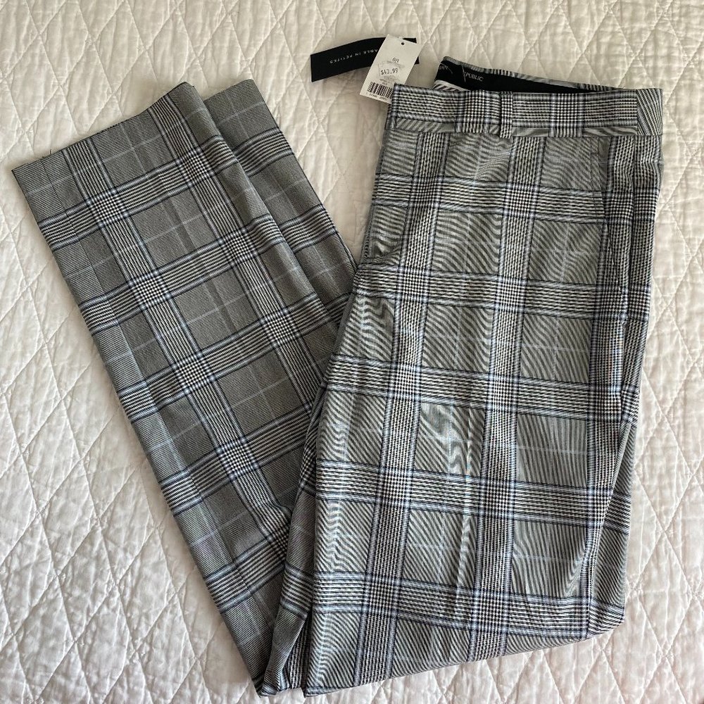 Banana Republic Patterned Size 6R Dress Pants
